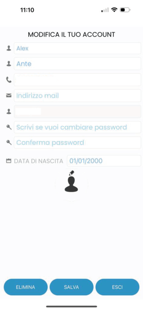 BarberApp - Procedura Eliminazione - Passo3.1